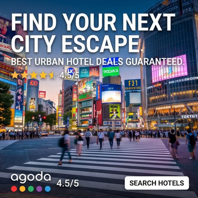 agoda hotel booking ad