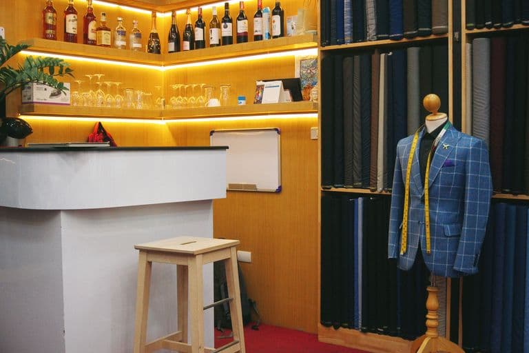 Interior Photo Prime Tailors Shop Sukhumvit Store Bangkok