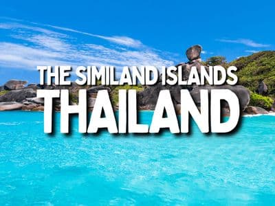 THAILAND SIMILAN ISLANDS BACKPACK BOB