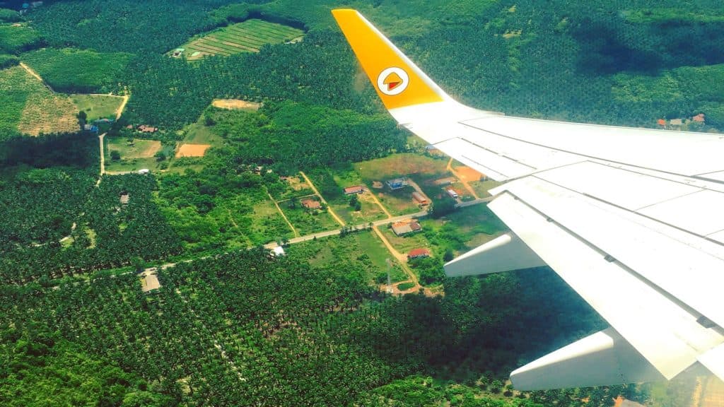 contact backpack bob travel blogger guest post, krabi airport nok air