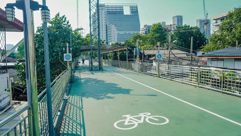 green mile cyclepath bangkok