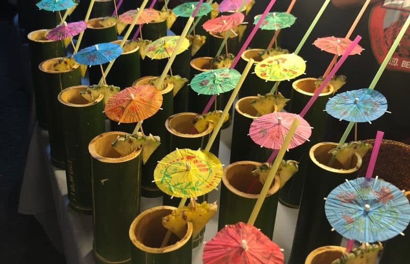 alcohol at the krabi night market 1