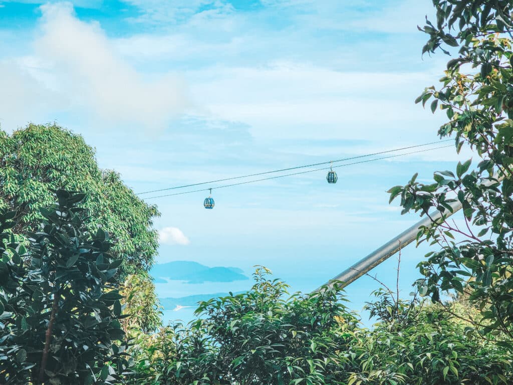 langkawi cable car gonolas