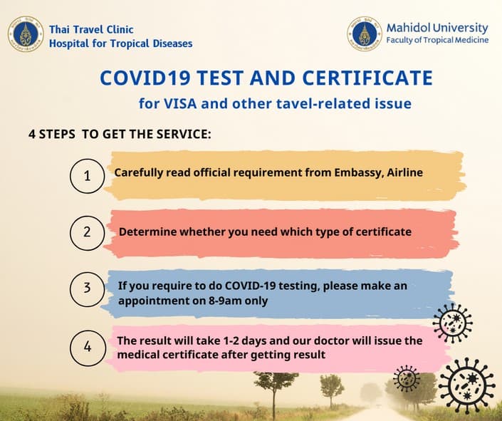 where to get coronavirus test for travel in bangkok where to get tested for covid in thailand how much does a covid test cost in thailand