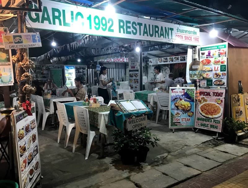Garlic Restaurant 1992 Phi Phi Island 1