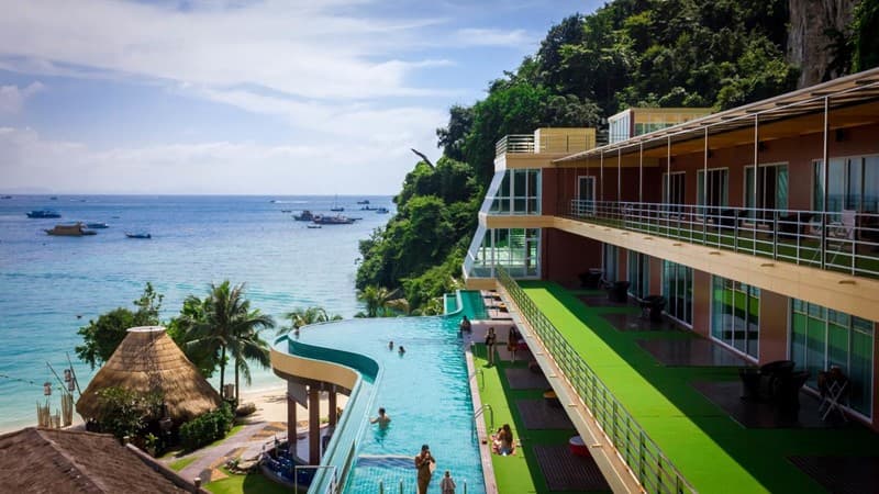 luxury phi phi island hotel sea view