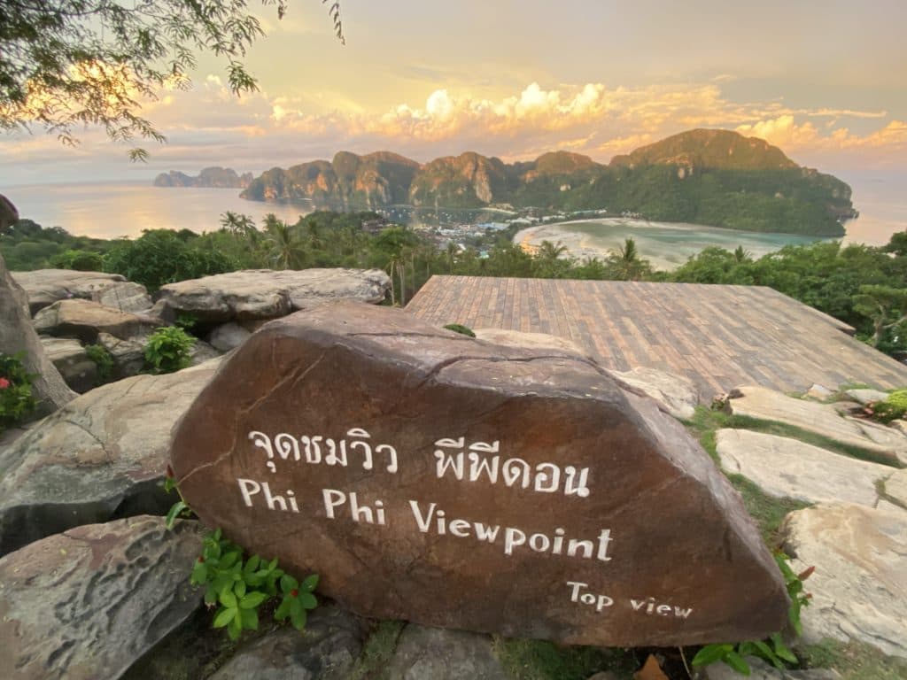 overnight stay phi phi islands, 48 hours in koh phi phi, 2 days 1 night koh phi phi, beach sunset island