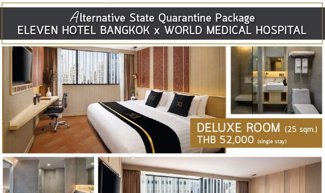 thailand coronavirus covid quarantine hotel alternative state tourist quarentine bankgok