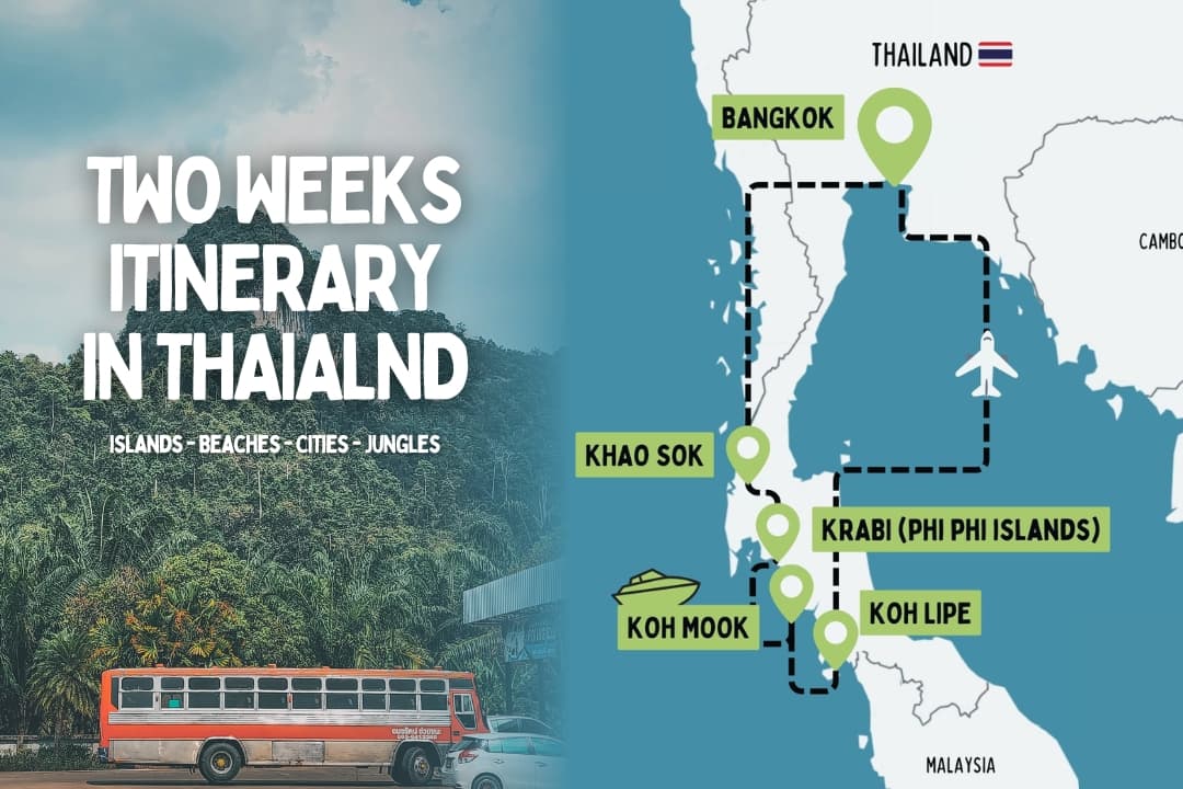 Thailand 2 Week Travel Itinerary