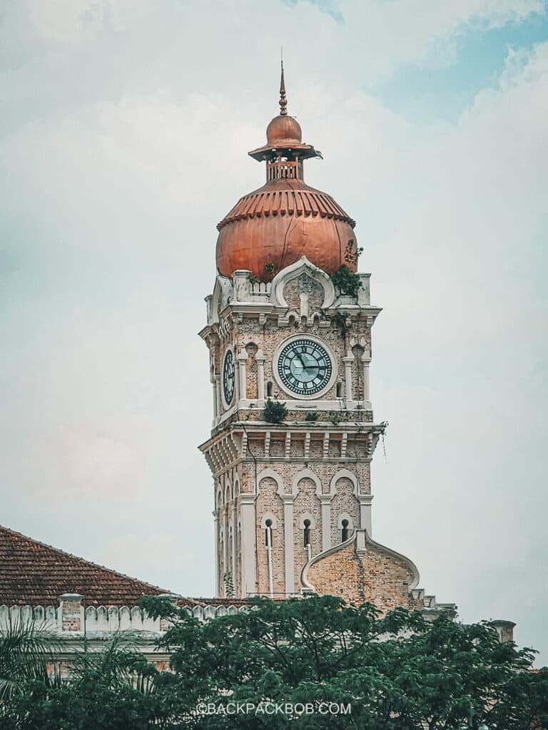 The Medaka Clock Tower- a free thing to do in Kuala Lumpur