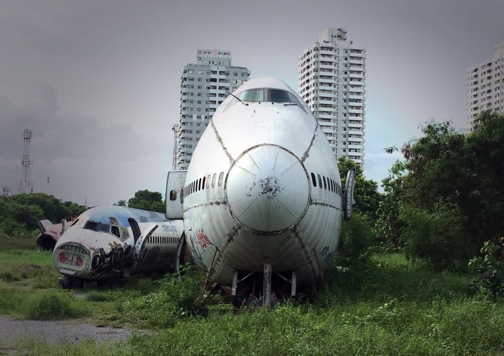 Airplane Graveyard Bangkok