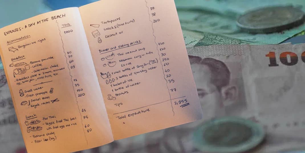 how much does it cost to visit thailand