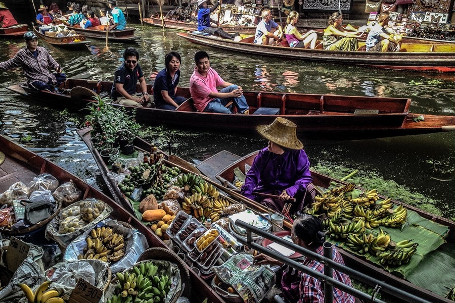 Damnoen Saduak Floating Market thing to do in thailand bangkok