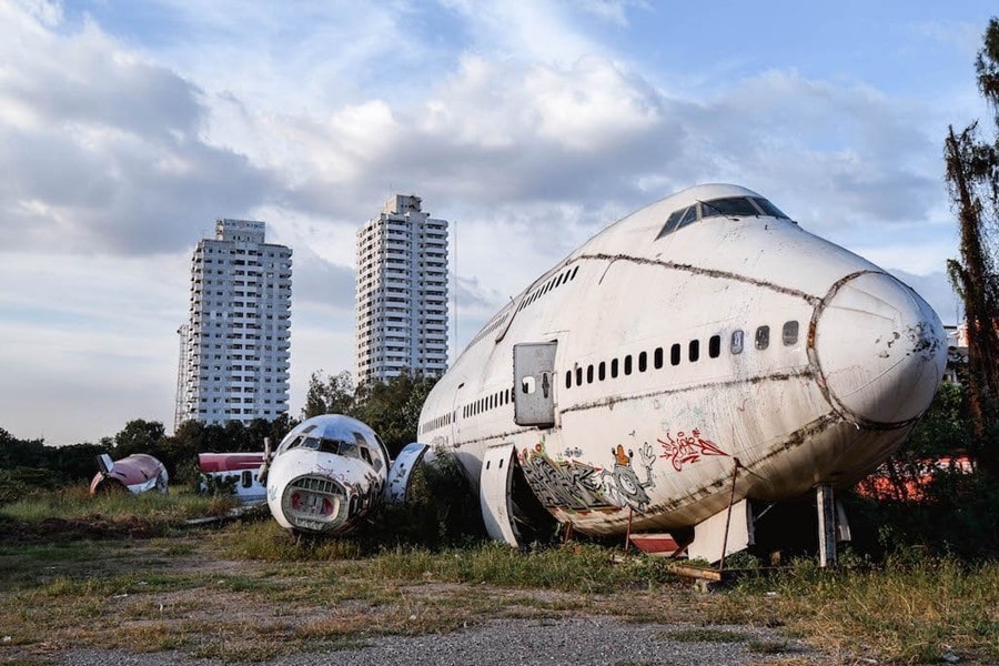 airplane graveyard bangkok things to do ghost tower