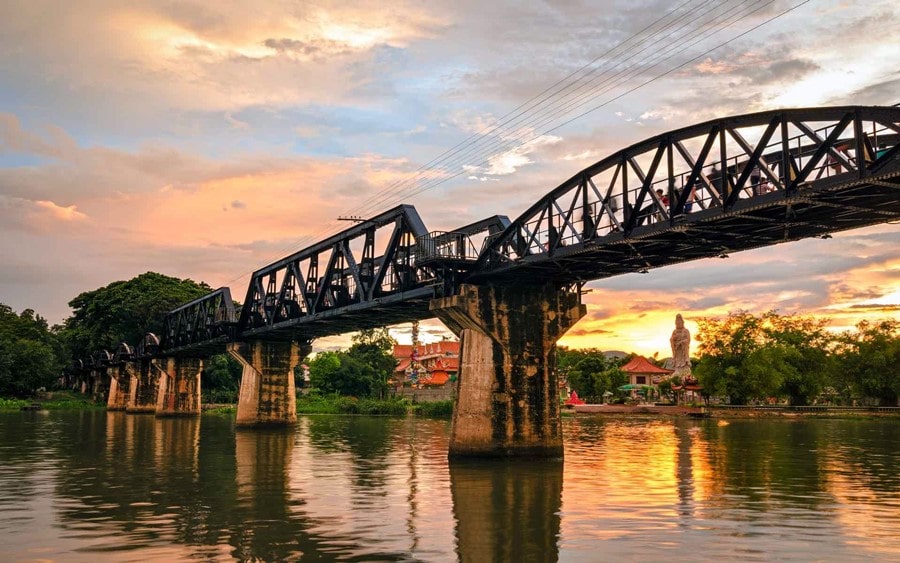 Kanchanaburi bangkok bridge over the river kwai things to do in thailand burnese burma railway