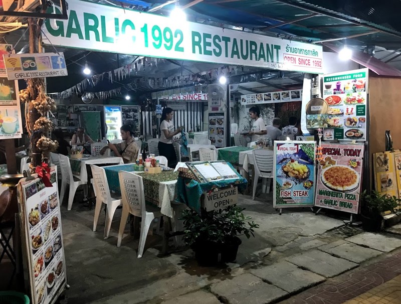 Garlic Restaurant 1992 Phi Phi Island