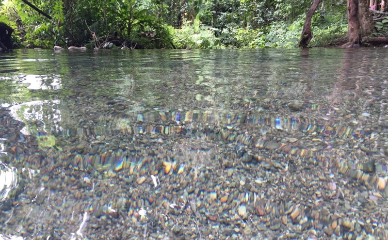 clear water at pai hot springs sai ngam