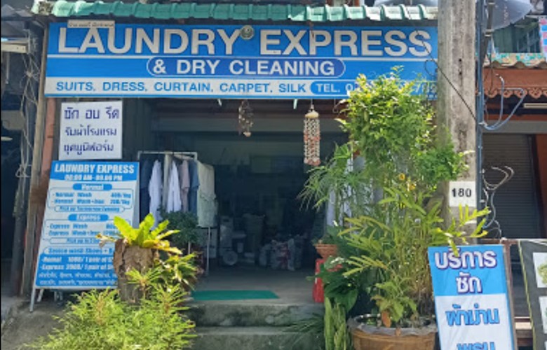 laundry shop in thailand