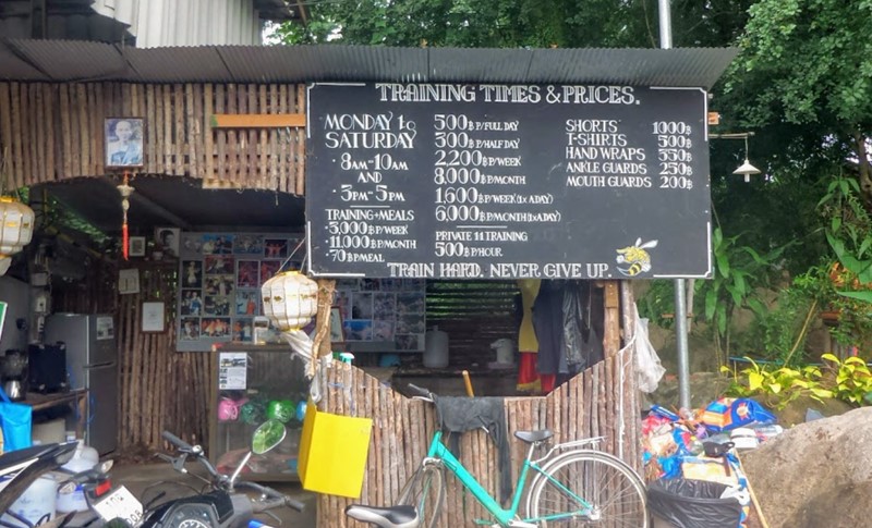 muay thai prices in pai things to do in Pai thailand learn muay Thai in pai