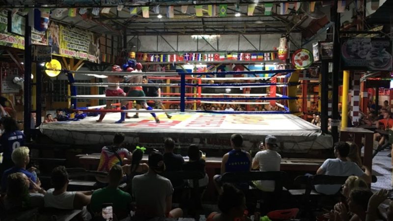 thnigs to do in phi phi island muay thai fight