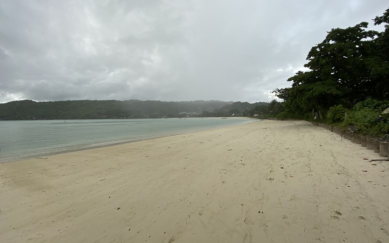 backpacking thailand during the coronavirus the beach is empty