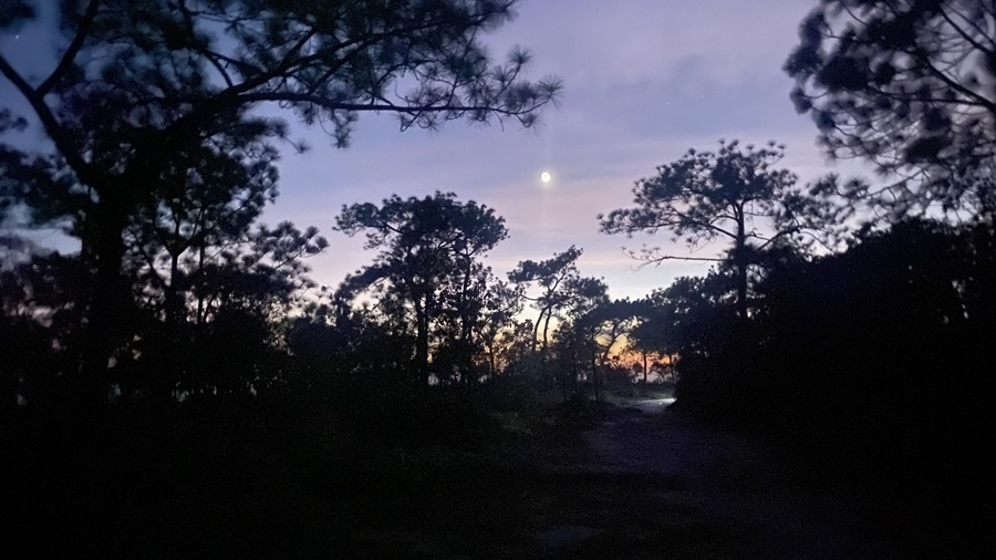 Nightfall at Phu Kradueng National Park