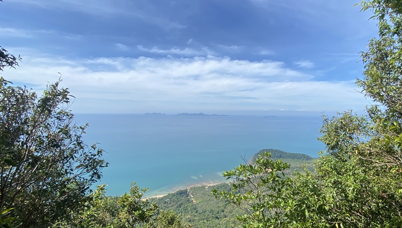 Climbing Koh Pu Mountain In Thailand