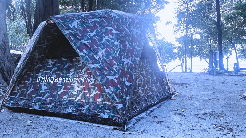 Tent On Koh Rok Beach