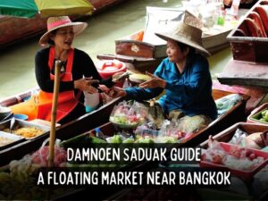 backpack bob thailand guides link to Damnoen Saduak bangkok floating market guide
