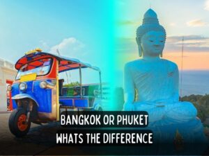 backpack bob travel guides for thailand is phuket or bangkok better and what is the difference