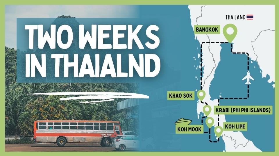 backpack bobs first thailand itinerary how to spend two weeks in the south of thailand icon
