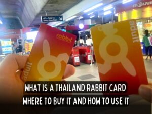 backpackb bob travel guide for thailand rabbit card bangkok how to use rabbit card in thailand