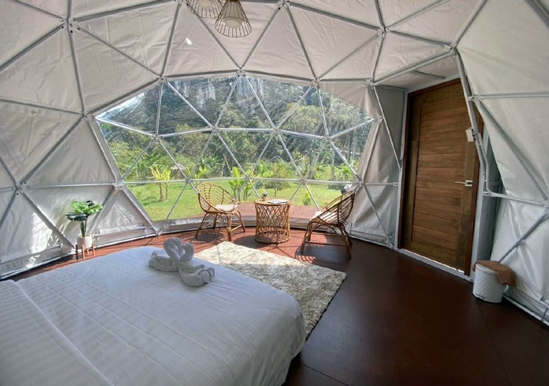 bubble dome tent two weeks in thailand where to stay khao sok