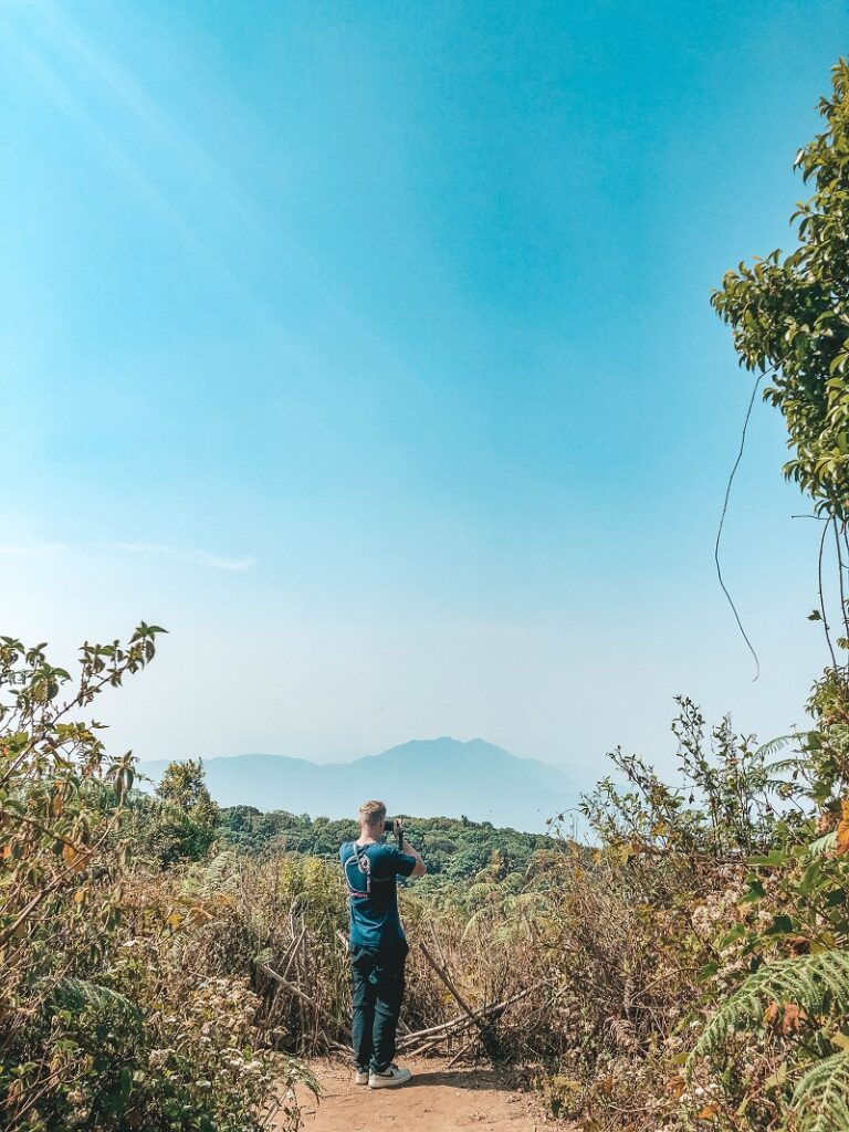 doi inthanon photographer nature backpack bob national park man taking photo