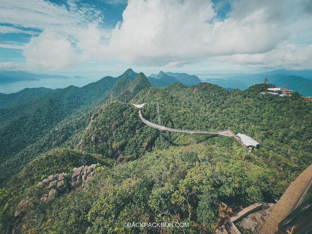 Langkawi Skybridge from top cable car station