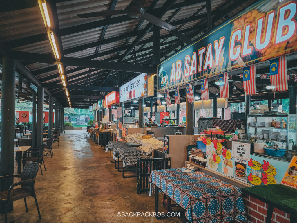 Telaga Walk Night Market in Pantai Cenang Langawi - Where to Eat Local Food in Langkawi