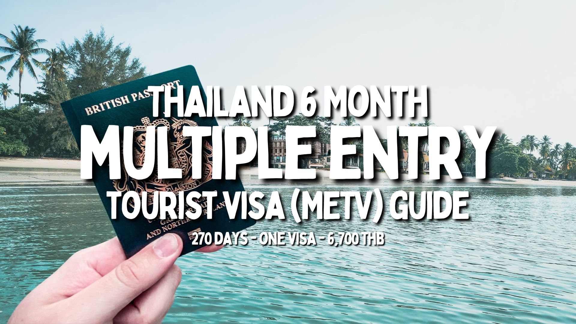 multi entry tourist visa thailand