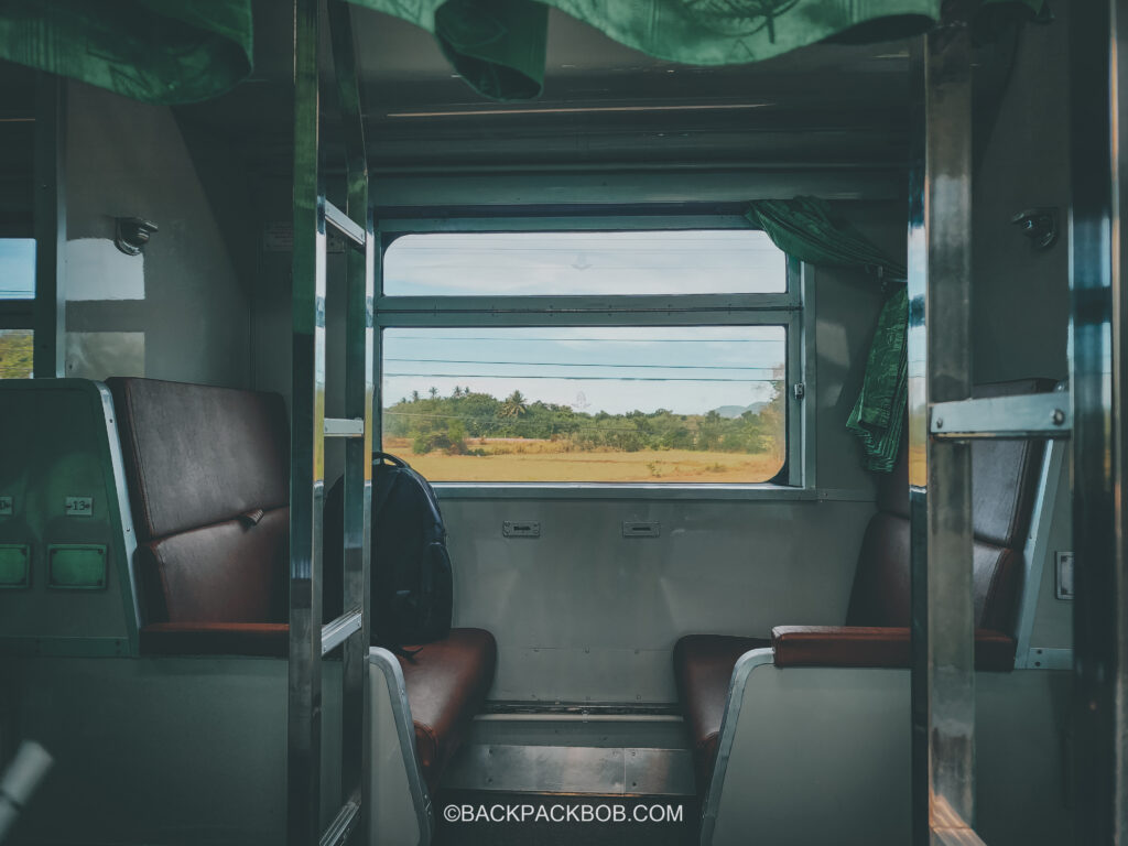 Interior Cabin of Thailand Sleeper train