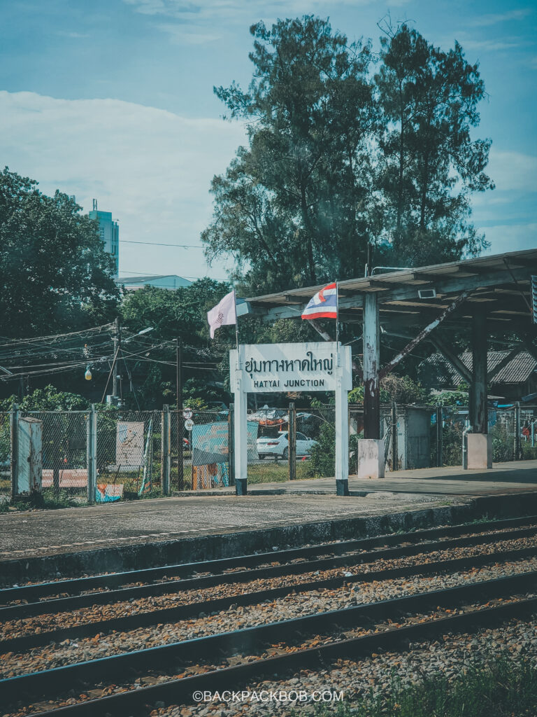 Hat Yai Junction Train Station on Thai Malay Border Crossing