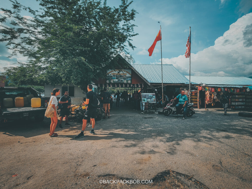 start point for the Langkawi Mangroves Tour