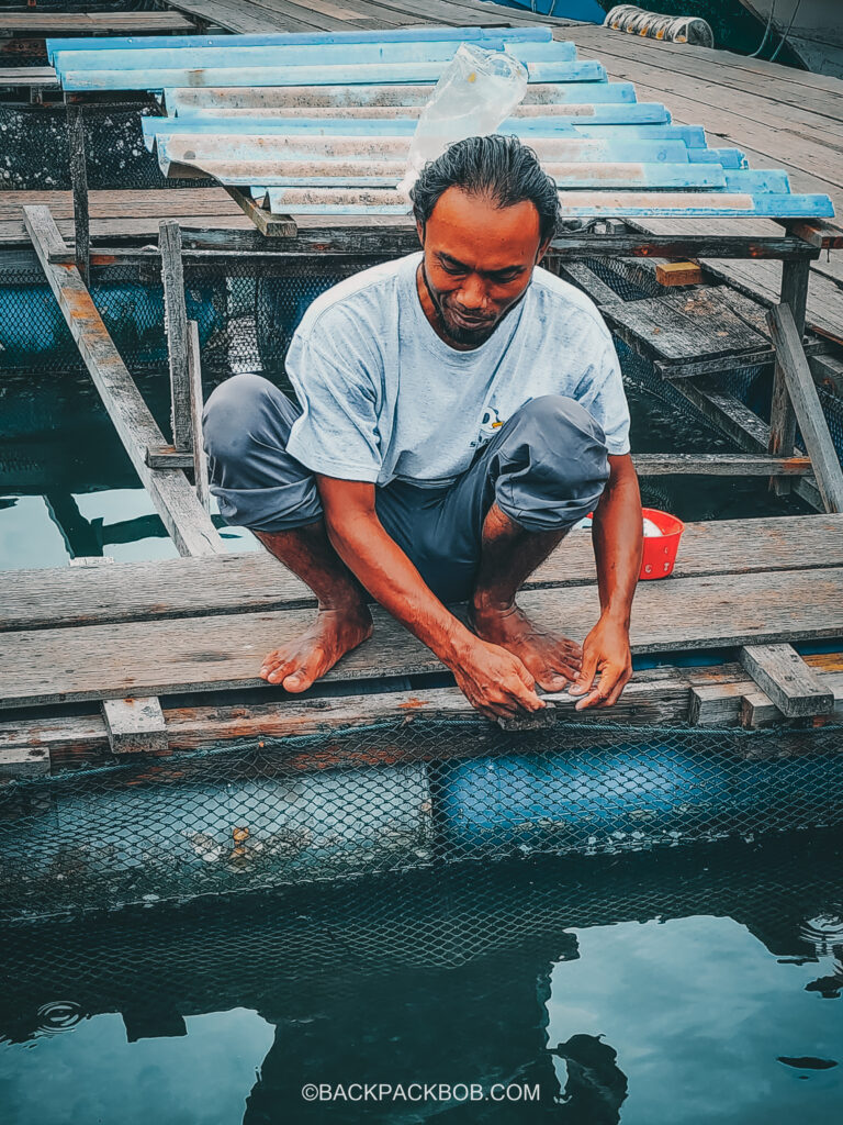 Langkawi fish farmer