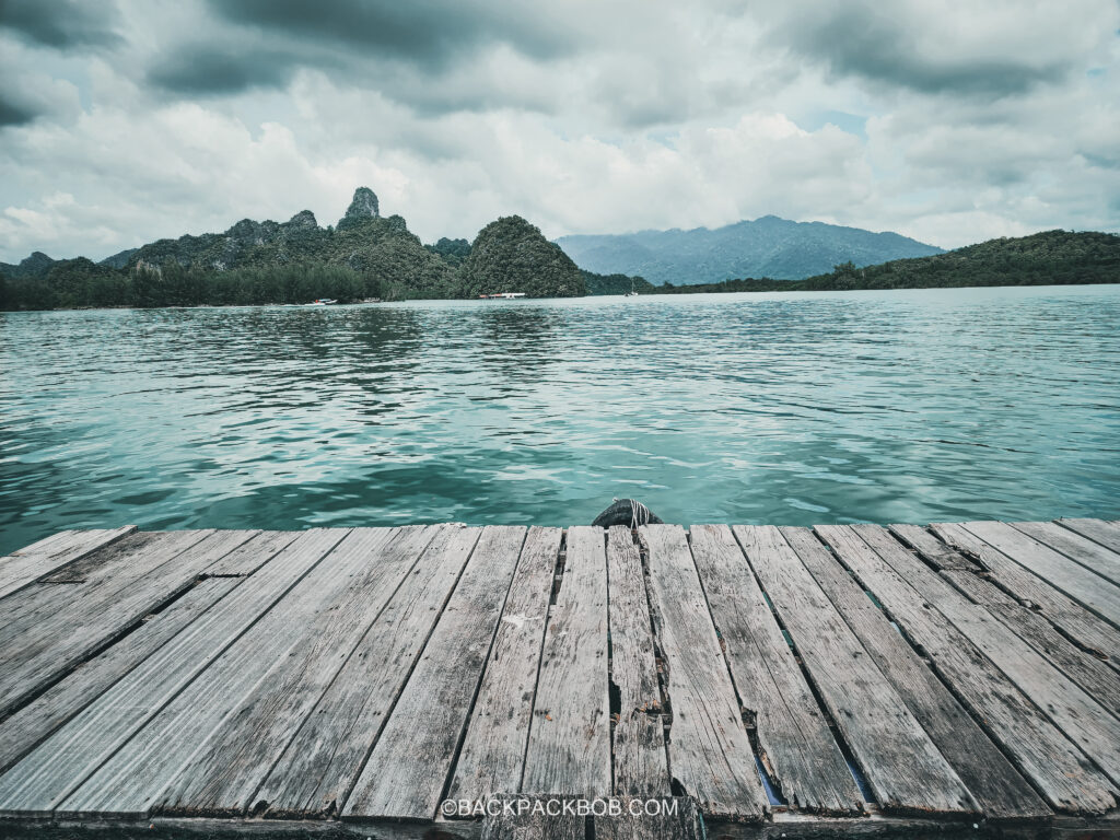 Langkawi landscape in Kilim Mangrove park