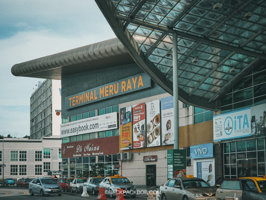 Terminal Amanjaya Ipoh, Ipoh bus Station, Terminal Meru Raya Building Bus to Ipoh