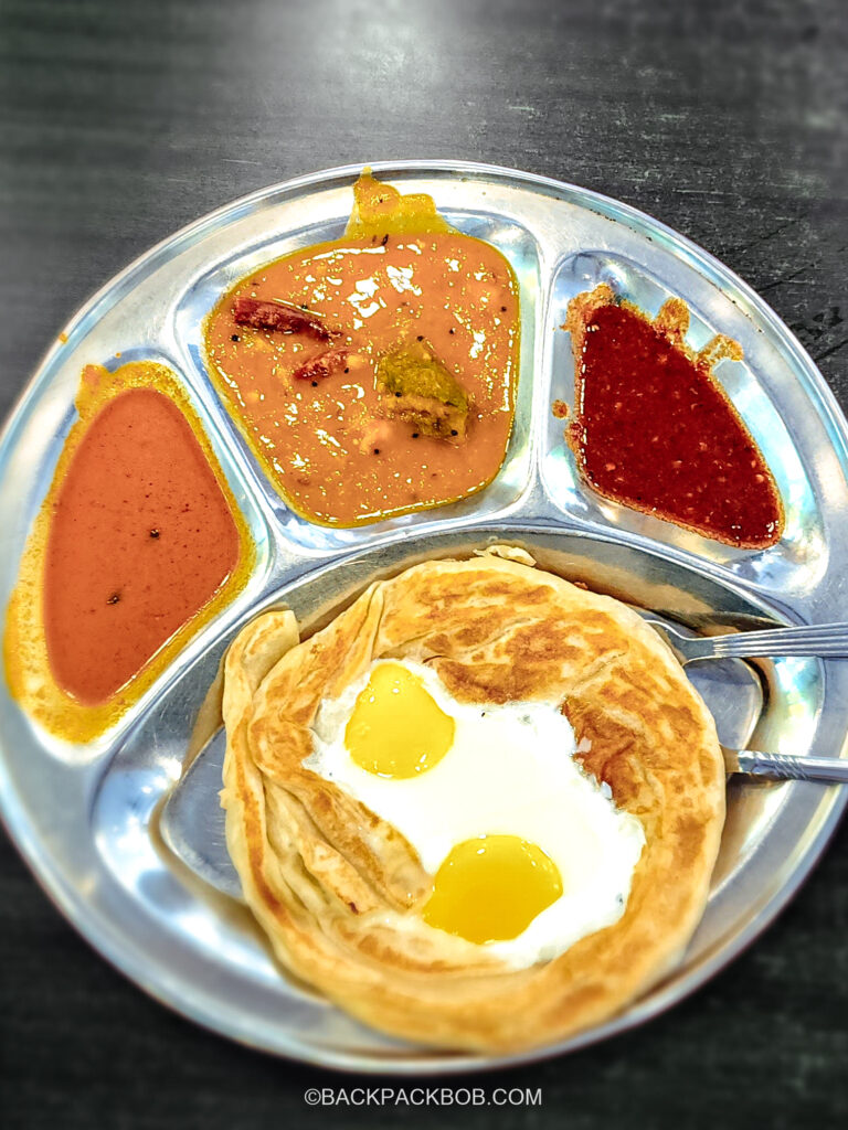 A classic Kuala Lumpur meal in a local restaurant