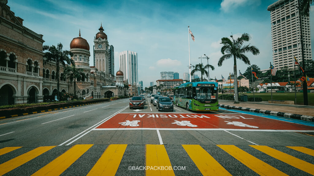 Photo of Merdeka Square walkway