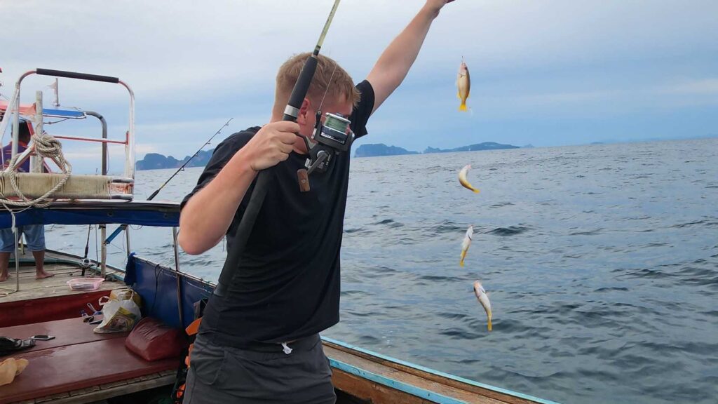 fishing phi phi islands small fish