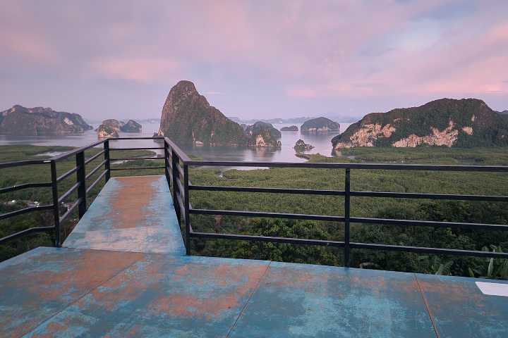 viewing platform walkway samet nangshee